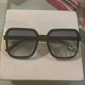 Black fashion sunglasses